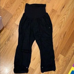 Full panel Maternity Capri pants❤️